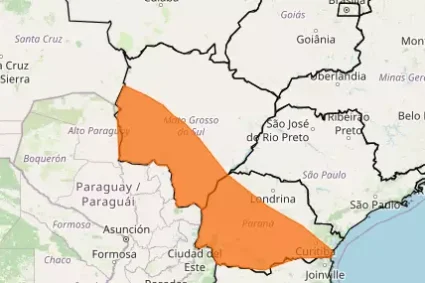 Tempestade à Vista: 50 Cidades de MS em Alerta com Ventos de Até 100 km/h e Risco de Alagamentos!