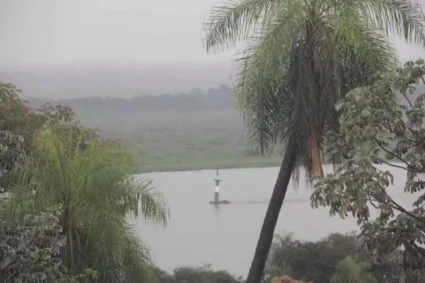 Depois de Longa Seca, Chuva Retorna a Corumbá e Eleva Levemente o Nível do Rio Paraguai
