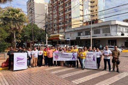 “Agosto Lilás” Ganha Força em Corumbá e Alerta para a Gravidade da Violência Contra a Mulher