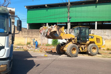Corumbá intensifica limpeza urbana e retira mais de 15 mil toneladas de resíduos em 2025