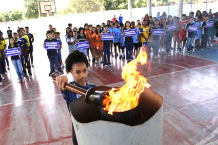 Emoção e Competitividade: Corumbá Lança a 35ª Edição dos Jogos da Reme com Estudantes da Rede Municipal