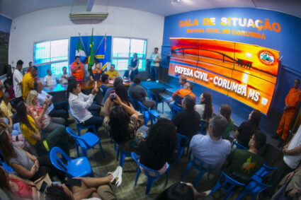 Corumbá Ganha Nova Sala de Situação da Defesa Civil com Tecnologia de Ponta para Prevenir Desastres Naturais!