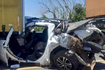 Tragédia na BR-163: Engavetamento Entre Quatro Veículos Deixa um Morto e Outro em Estado Grave