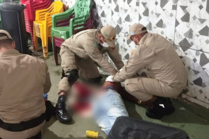 Madrugada Violenta em Corumbá: Três Homens São Esfaqueados em Poucas Horas no Bairro Cristo Redentor