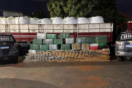 Operação Interdita Carreta e Apreende Mais de 1,5 Tonelada de Maconha que Saiu de Corumbá