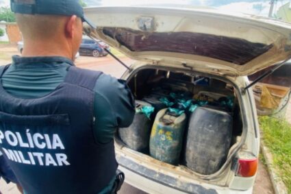 Perseguição Termina com Apreensão de 670 Litros de Combustível Contrabandeado da Bolívia em Corumbá
