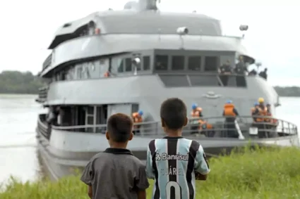 Marinha produz filme para mostrar a realidade dos ribeirinhos e ações no Pantanal