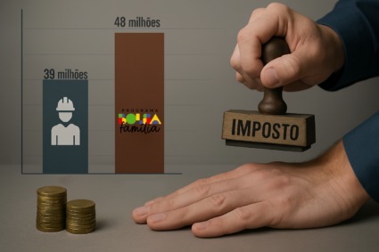 Economia: 48 Milhões de Pessoas Recebem Bolsa Família, Apenas 39 Milhões Têm CLT e Governo Responde com Mais Impostos