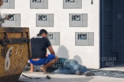 Choque Elétrico em Serviço: Pintor Cai de Escada e é Socorrido pelos Bombeiros em Corumbá