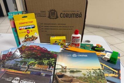 Prefeitura de Corumbá começa entrega de kits escolares para alunos da rede municipal
