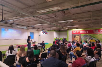 Corumbá reúne gestores escolares em formação estratégica do MS Alfabetiza para fortalecer alfabetização nos anos iniciais