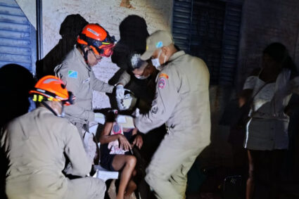 Mulher é atropelada em Ladário e motorista foge sem prestar assistência à vítima