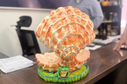 Artesão de Ladário transforma desafio do prefeito em obra que homenageia o Pantanal e a identidade do município