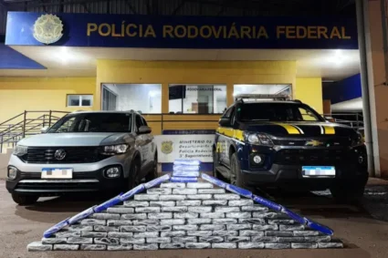 Consulta do neto era desculpa: militar da reserva é preso com quase 100 kg de cocaína em carro que levava a família