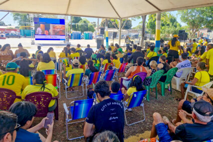 Prefeitura abre enquete para definir local do telão que transmitirá o jogo do Brasil