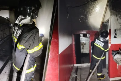 Incêndio de grandes proporções destrói 200 metros quadrados de restaurante no Centro de Corumbá