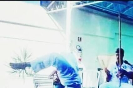 Professor de capoeira sofre forte lesão na coluna durante aula e é levado ao Pronto-Socorro em Corumbá
