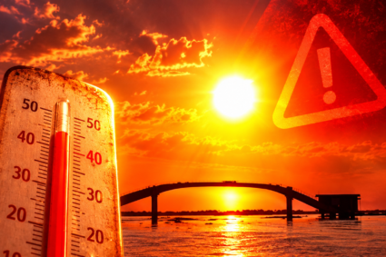 Calor extremo coloca Corumbá em alerta vermelho, com até 44 °C e sequência de dias acima dos 40 °C; veja quando será o pior