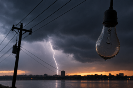 Corumbá enfrenta série de quedas e oscilações de energia; 72% dos participantes de enquete relatam problemas e citam aparelhos queimados